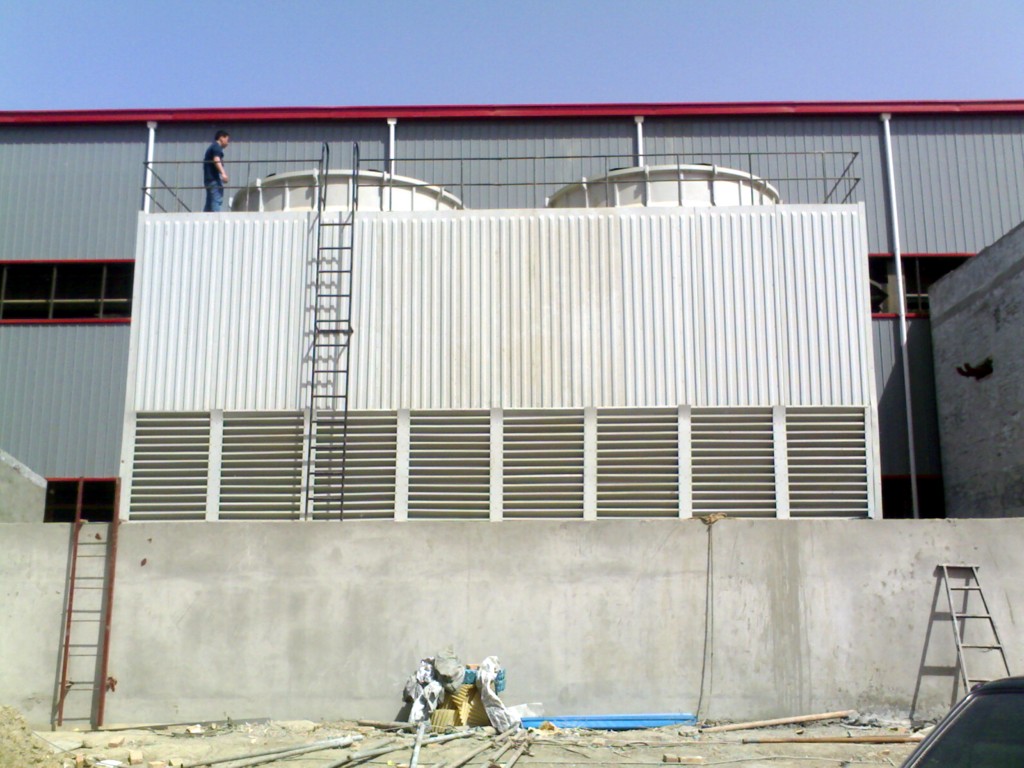 方形橫流式冷卻塔